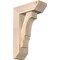 Ekena Millwork Balboa Slat Smooth Bracket w/ Offset Brace, Douglas Fir, 5 1/2"W x 14"D x 22"H BKT0604X14X22BOA06SDF - alternate 1